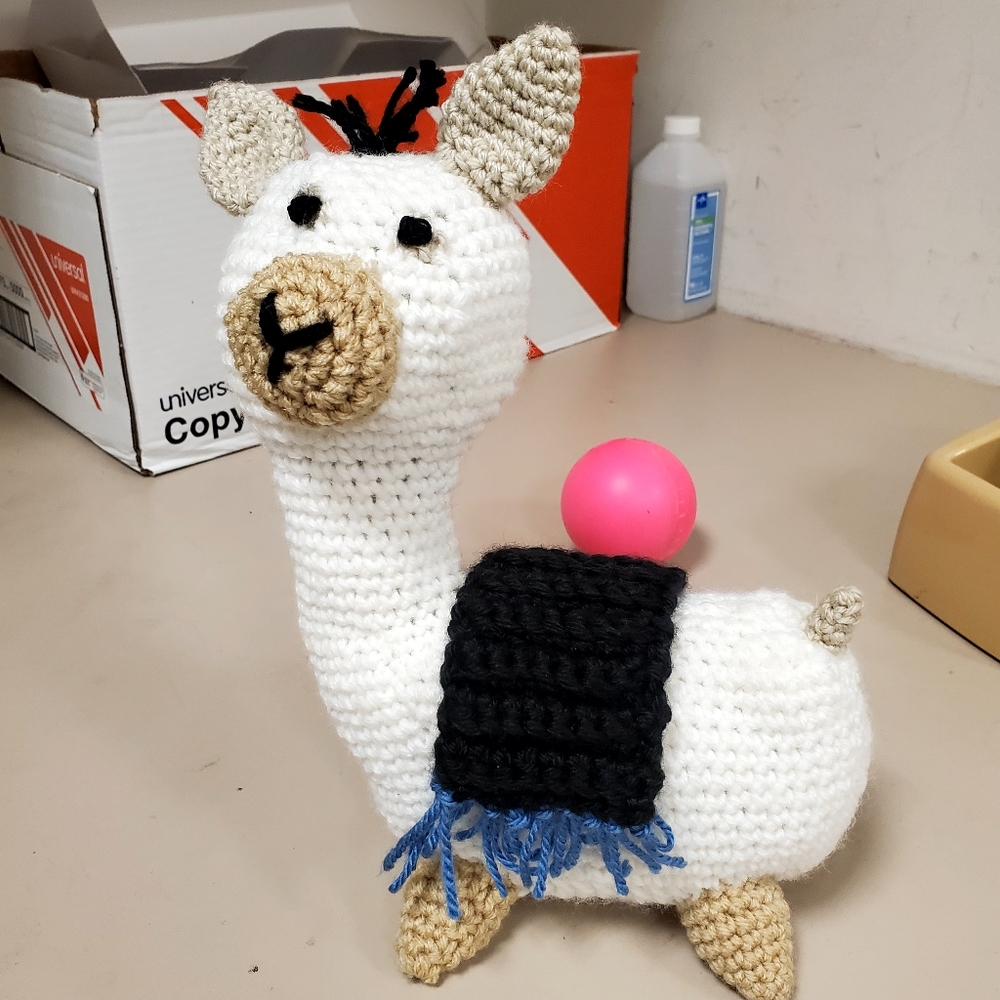 Crochet llama